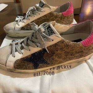 Golden Goose Super Star classic sneakers size 39.